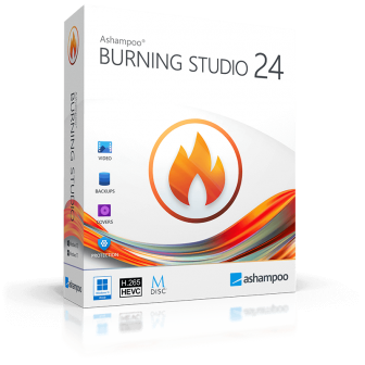 Ashampoo Burning Studio 24 (โปรแกรมไรท์แผ่น CD DVD Blu-ray ครบวงจร ตัดต่อวิดีโอ ทำสไลด์โชว์)