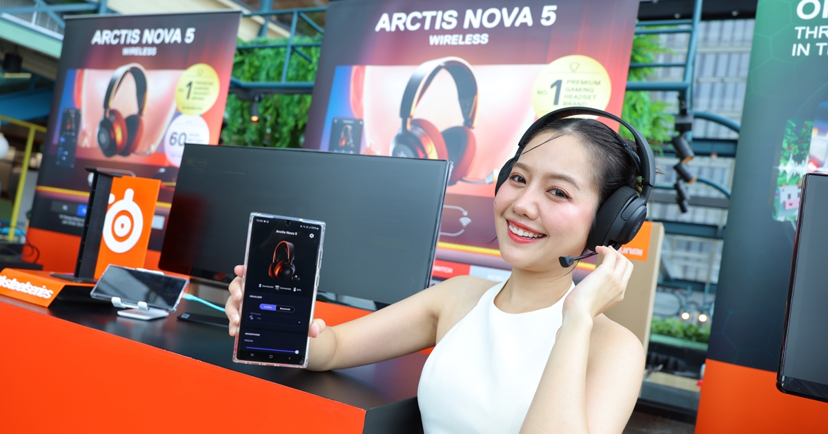 SteelSeries เปิดตัว Arctis Nova 5 Series หูฟังเกมระดับพรีเมียม พร้อมคุณภาพเสียงดียิ่งขึ้นด้วยแอป