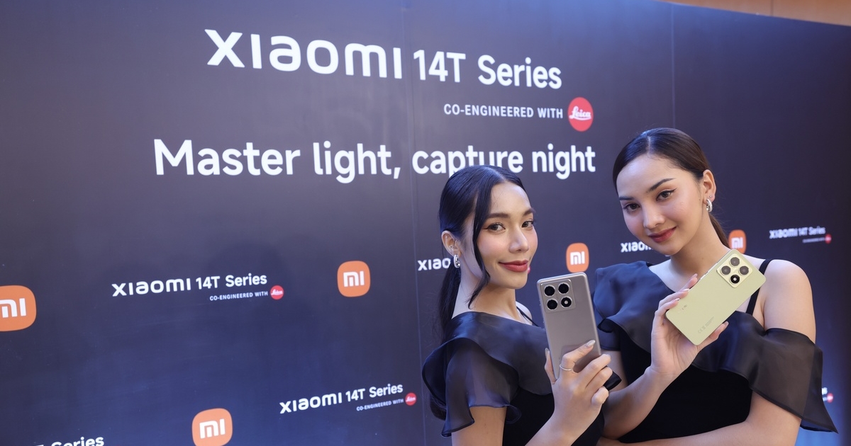 เสียวหมี่เปิดตัว Xiaomi 14T Series ชูคอนเซ็ปต์ Master light, capture night พร้อม Xiaomi MIX Flip