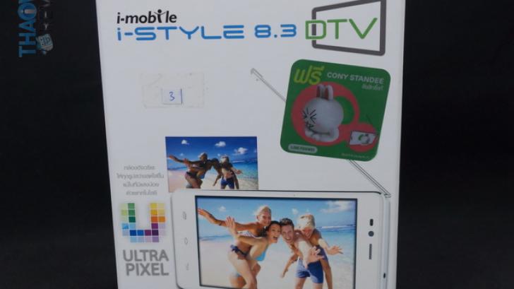 รีวิว i-mobile i-STYLE 8.3 DTV ควอดคอร์ สองซิม ดูดิจิตอลทีวีได้