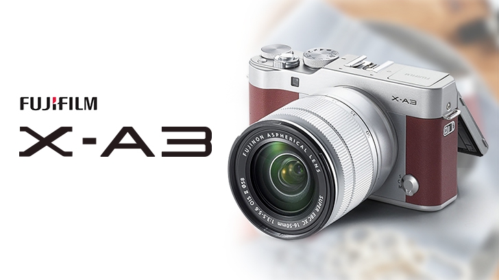 พรีวิว Fuji X-A3 กล้องมิลเลอร์เลสทัชสกรีนสายหวาน พร้อมยกระดับความสดใส