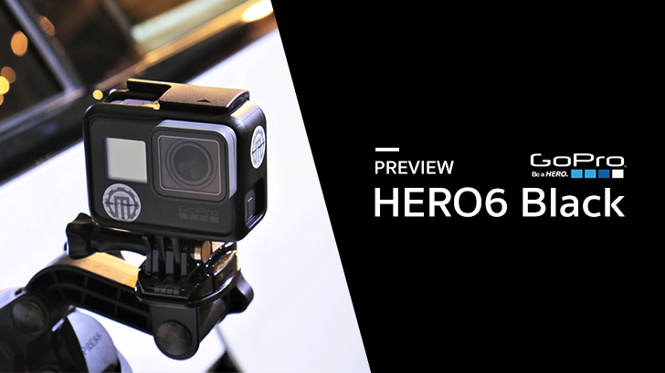 พรีวิว โกโปร HERO6 Black จิ๋วแต่แจ๋วบันทึกวิดีโอ 4K 60fps สบายๆ 1080p 240fps ก็ได้ด้วยนะ