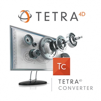 Tetra4D Converter (ชื่อเดิม : 3D PDF Converter) (โปรแกรมแปลงไฟล์ออกแบบ เขียนแบบ เป็นไฟล์ PDF รองรับการแปลงไฟล์ 3 มิติ)