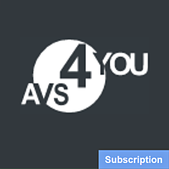 AVS4YOU Multimedia Suite for Windows - Subscription License (รวมชุด 5 โปรแกรม ตัดต่อวิดีโอ ตัดต่อเสียง ไรท์แผ่น ราคาถูก ลิขสิทธิ์รายปี)
