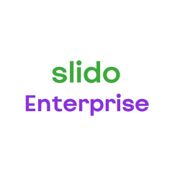 Slido Enterprise (โปรแกรมสร้างปฏิสัมพันธ์ กับผู้เข้าร่วมประชุม สัมมนาออนไลน์ ใช้ถามตอบ สร้างโพล รวมความคิดเห็น รองรับ 5,000 คน)