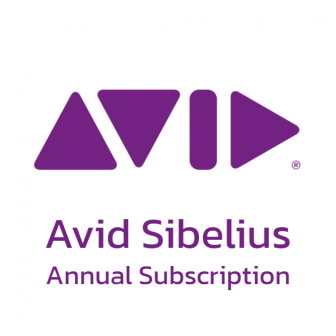 Avid Sibelius - Annual Subscription (โปรแกรมแต่งเพลง เขียนโน้ตเพลง รุ่นพื้นฐาน ลิขสิทธิ์รายปี)