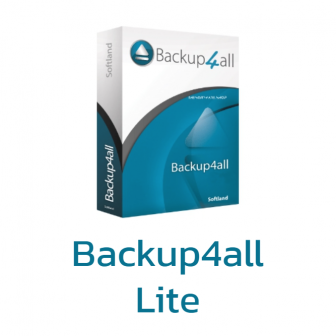 Backup4all Lite 9 (โปรแกรมสำรองข้อมูล Backup ไฟล์ รุ่นเล็ก)