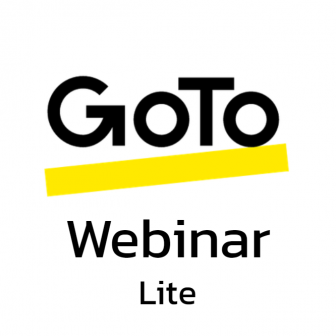 GoTo Webinar Lite (โปรแกรมจัดสัมมนาออนไลน์ ถ่ายทอดสด รุ่นเริ่มต้น รองรับ 250 คน)