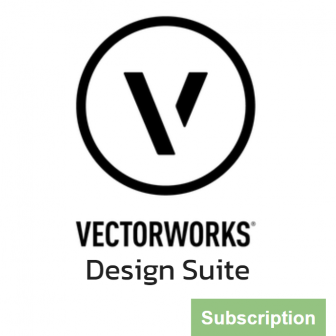 Vectorworks Design Suite - Subscription License (โปรแกรมออกแบบภายนอก ภายใน เขียนแบบ 2 มิติ 3 มิติ รุ่นฟีเจอร์สูงสุด ลิขสิทธิ์รายปี)