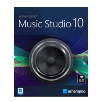 Ashampoo Music Studio 10 (โปรแกรมตัดต่อเสียงระดับมืออาชีพ ใช้บันทึกเสียง แต่งเพลงได้)