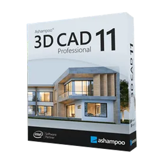 Ashampoo 3D CAD Professional 11 (โปรแกรมออกแบบ 3 มิติ ออกแบบบ้าน งานสถาปัตยกรรม ฟีเจอร์ครบ รุ่นโปร)
