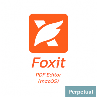 Foxit PDF Editor (macOS) - Perpetual License (โปรแกรมสร้าง และจัดการเอกสาร PDF รุ่นมาตรฐาน ระบบปฏิบัติการ macOS ลิขสิทธิ์ซื้อขาด)