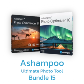 Ashampoo Ultimate Photo Tool Bundle 15 (ชุดโปรแกรมแต่งรูป จัดการรูปภาพ จัดระเบียบรูปถ่าย อย่างมืออาชีพ)