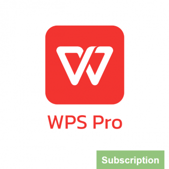 WPS Pro - Subscription License (ชุดโปรแกรมเอกสาร WPS Office ลิขสิทธิ์ถูกต้องตามกฎหมาย ราคาถูก รุ่นโปร จ่ายรายปี 1 ผู้ใช้งาน 9 อุปกรณ์)