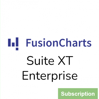 FusionCharts Suite XT Enterprise - Subscription License (โปรแกรมแสดงแผนภูมิ หรือกราฟเชิงโต้ตอบ สำหรับนักพัฒนา รุ่นระดับสูง)