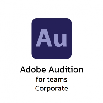 Adobe Audition for Teams Corporate (โปรแกรมตัดต่อเสียง ใส่ Sound Effect ช่วยทำ Podcast ได้)