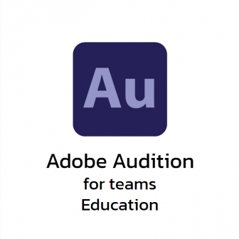 Adobe Audition for Teams Education (โปรแกรมตัดต่อเสียง ใส่ Sound Effect ช่วยทำ Podcast ได้ สำหรับสถานศึกษา)