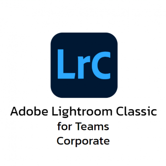 Adobe Lightroom Classic for Teams Corporate (โปรแกรมแต่งรูปถ่าย ตัดต่อรูปถ่าย สำหรับตากล้องมืออาชีพ รุ่นใช้งานบนเดสก์ทอป)