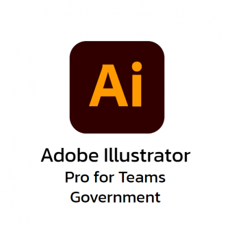 Adobe Illustrator Pro for Teams Government (โปรแกรมวาดภาพเวกเตอร์ ระดับมืออาชีพ รุ่นโปร สำหรับหน่วยงานราชการ)