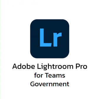 Adobe Lightroom Pro for Teams Government (โปรแกรมแต่งรูปถ่าย ตัดต่อรูปถ่าย สำหรับตากล้องมืออาชีพ ใช้งานได้บนทุกอุปกรณ์ รุ่นโปร สำหรับหน่วยงานราชการ)