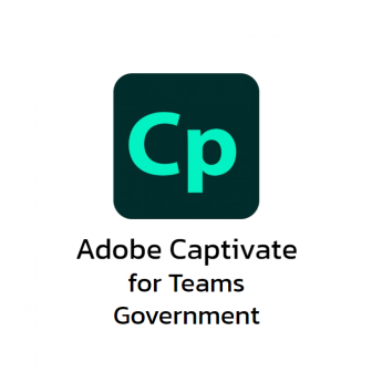 Adobe Captivate for Teams Government (โปรแกรมสร้างสื่อการสอนระดับมืออาชีพ สำหรับหน่วยงานราชการ)