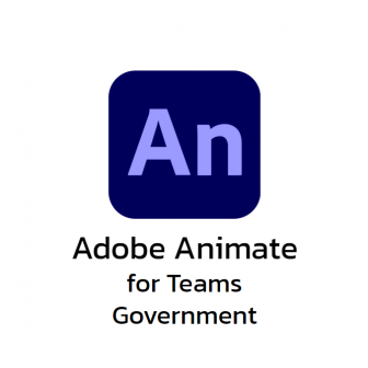 Adobe Animate for Teams Government (โปรแกรมสร้างการ์ตูนอนิเมชัน สำหรับเกม เว็บไซต์ แบนเนอร์โฆษณา ใช้งานในหน่วยงานราชการ)