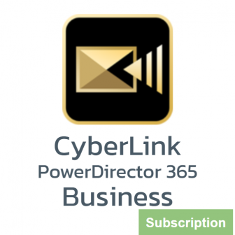 CyberLink PowerDirector 365 Business (โปรแกรมตัดต่อวิดีโอ รุ่นระดับสูง สำหรับธุรกิจ ลิขสิทธิ์รายปี สร้างสรรค์ผลงานที่ยอดเยี่ยม)