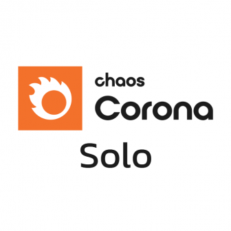 Chaos Corona Solo (รวมชุดปลั๊กอินเสริม โปรแกรมกราฟิก 3 มิติ เรนเดอร์ภาพสวยสมจริงมากขึ้น รุ่นใช้งานบนเครื่องเดียว)