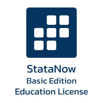 StataNow/BE 19 Education License (โปรแกรมสถิติ วิเคราะห์ข้อมูลทางสถิติ จัดการข้อมูล งานวิจัย รุ่นเริ่มต้น สำหรับสถานศึกษา)