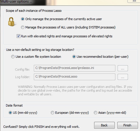 รูปประกอบซอฟต์แวร์Process Lasso (โปรแกรม เปิด Process ปิด Process คอมค้างบ่อย โหลด)