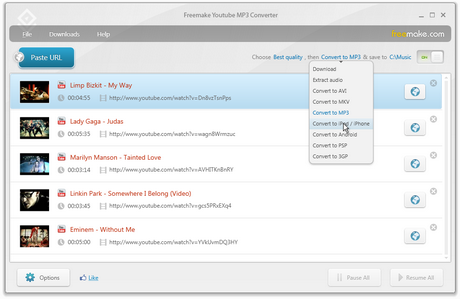 VIDEO DA YOUTUBE CON FREEMAKE SCARICARE