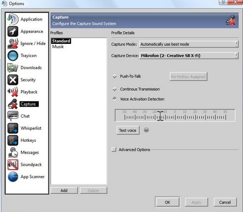 รูปประกอบซอฟต์แวร์TeamSpeak (โปรแกรม TeamSpeak แชทในเกมส์ พูดคุยขณะเล่นเกมส์)