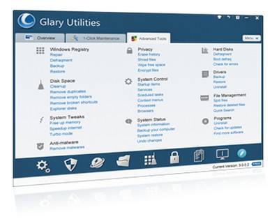 รูปประกอบซอฟต์แวร์Glary Utilities FREE (โปรแกรมปรับแต่งคอมให้เร็วขึ้น ควรมีทุกเครื่อง)