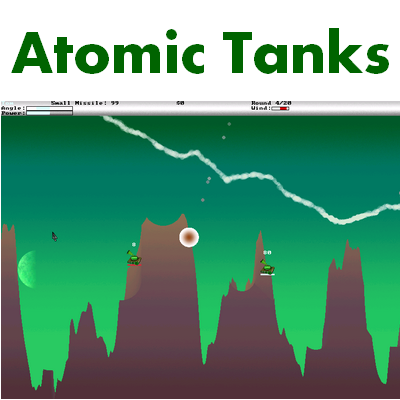 รูปประกอบซอฟต์แวร์Atomic Tanks (เกมส์ Atomic Tanks รถถังประจัญบาน)