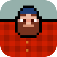 Timberman (App เกมส์ตัดต้นไม้)