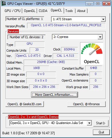 รูปประกอบซอฟต์แวร์GPU Caps Viewer (โปรแกรม GPU Caps Viewer เช็คการ์ดจอ ฟรี)