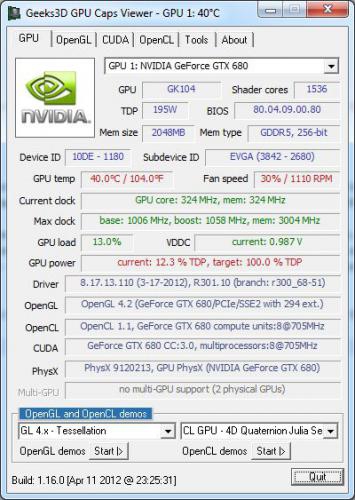 รูปประกอบซอฟต์แวร์GPU Caps Viewer (โปรแกรม GPU Caps Viewer เช็คการ์ดจอ ฟรี)