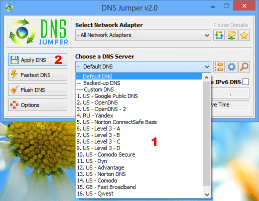 TÉLÉCHARGER DNS JUMPER 2.0 DNS 2.0 TÉLÉCHARGER JUMPER