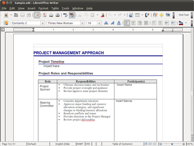 รูปประกอบซอฟต์แวร์LibreOffice (โปรแกรม Office Suite ฟรี เหมือนดาวน์โหลด Microsoft Office ฟรี)