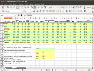 รูปประกอบซอฟต์แวร์LibreOffice (โปรแกรม Office Suite ฟรี เหมือนดาวน์โหลด Microsoft Office ฟรี)