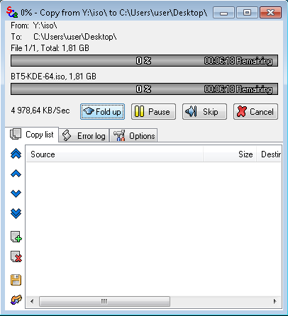 รูปประกอบซอฟต์แวร์Supercopier 4 (โปรแกรม Supercopier 4 คัดลอกไฟล์ ฟรี)