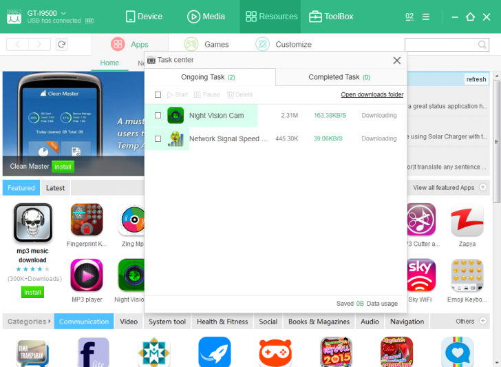 รูปประกอบซอฟต์แวร์MoboPlay (โปรแกรม MoboPlay จัดการโทรศัพท์มือถือ Android และ iOS มีเมนูภาษาไทย)