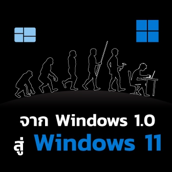 ประวัติ Windows มีความเป็นมาอย่างไร ? ตั้งแต่ระบบปฏิบัติการ Windows 1.0 ถึง Windows 11